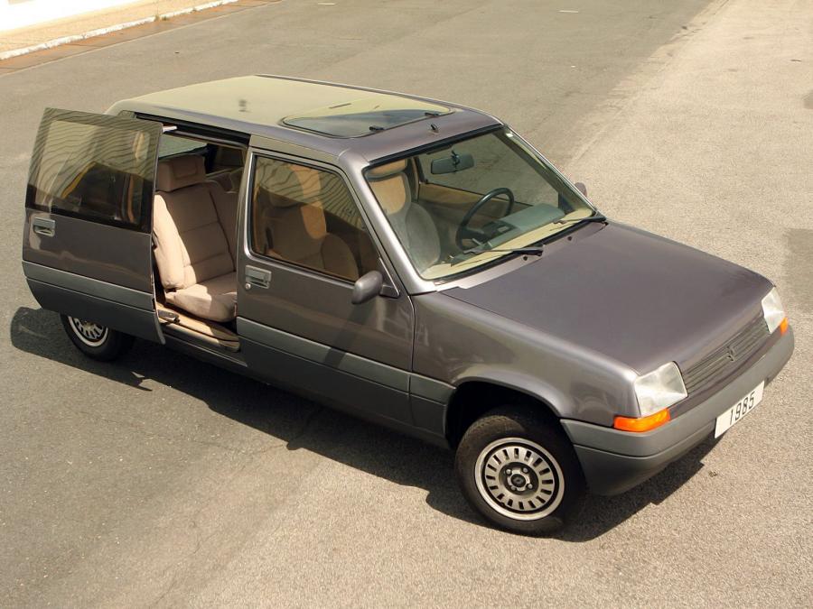  Renault Super Van Cinq concept by Heuliez 1985 года  (фото 2 из 4)